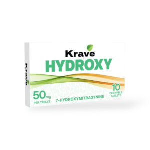 Krave Hydroxy 7-hydroxymitragynine Chewable Tablets 50mg Per Tablet