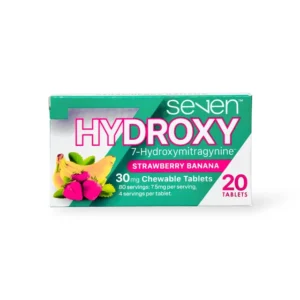 Se7en Hydroxy 30mg 7-OH Strawberry Banana Chewable Tablets