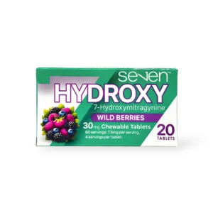 Se7en Kratom 7-hydroxymitragynine Chewable Tablets Wild Berries 30mg